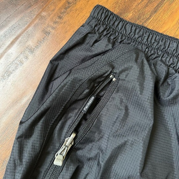 HELLEY HANSEN Mens Black Helly Tech Watertight Ankle Zip Rain Pants - Picture 3 of 14